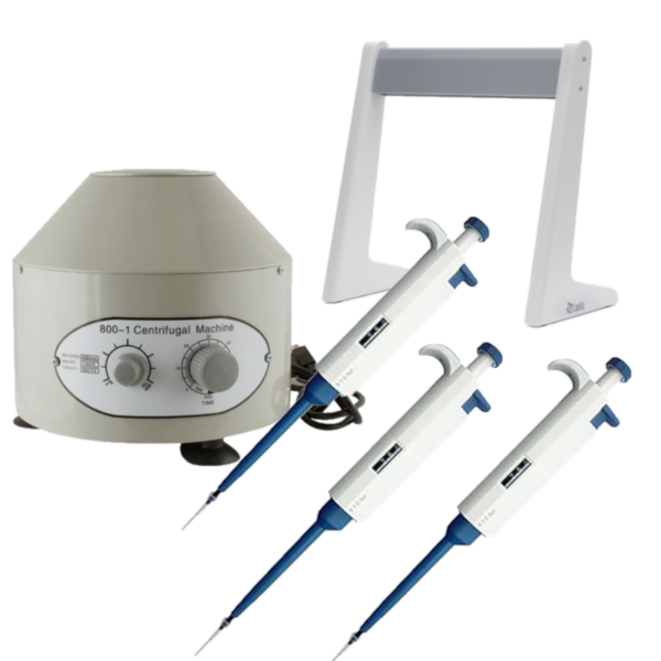 Kit de Centrifuga y micropipetas