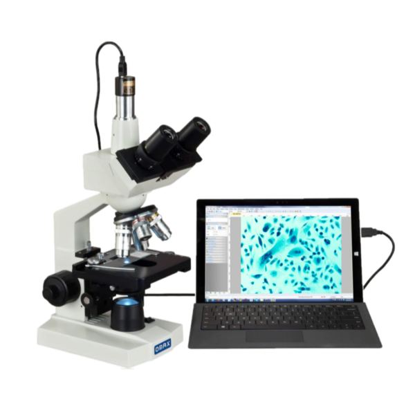 Microscopio OMAX con camara